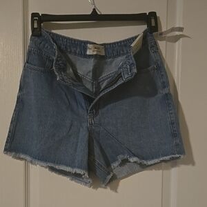 Women's Blue Denim Shorts